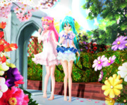 【今日のYYBルカさん】おみあし天使たちと お庭でのんびり…♡
