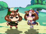 ネイチャさん、格闘ゲーム用ネタ考案中！