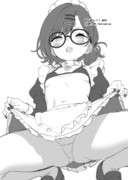 ビキニメイド眼鏡ロリ円香