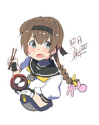 照月『間宮さん！おいしいれす！』