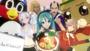 【ラーメン赤猫】Lat式ミクさんとらぶりーダンサーズ【MMD】