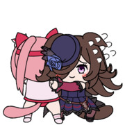 新モーション２（ライスシャワー・ハルウララ