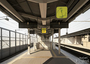 JR前橋駅のプラットホーム