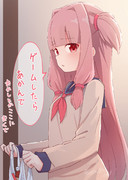 お見舞いに来てくれた