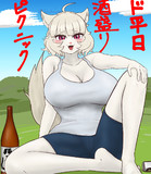 ファンアート；猫西さん