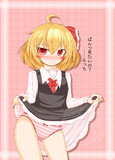 たくし上げルーミアちゃん