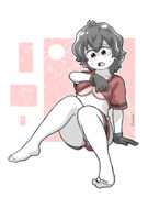 ふぅ…もうだめ…暑いよぉ