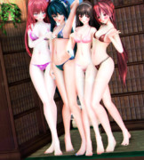 【今日のミクお姉さん】お姉さん達で すりすりするの…♡