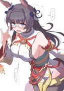イナリワン衣装のゼンノロブロイ