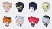 【ぬぬつの】32dotVOXEL_キャラクター追加のお知らせ【レイテト】