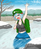 寒さに強い河童