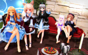 【今日のレア様】おみあしさん 集まるお茶会…♡
