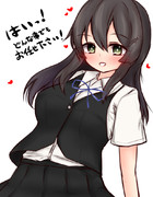 真面目でいい子なのでお願いしたら何でもしてくれる親潮さん