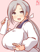 わんどろ割烹着の千歳姉