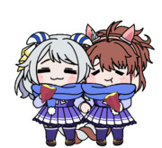 おいもハグ（ヒシミラクル・ダンツフレーム