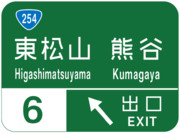 東松山インターチェンジ（東松山IC）