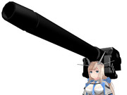 頭部装備型80cm単装砲