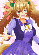 人間を見つけた時の顔