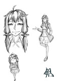 ゆかりさん落書き