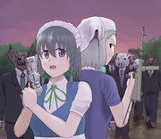 つづる姉貴＆魔弾少女姉貴VSバウォコジ