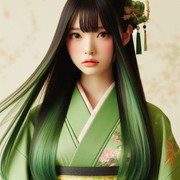 AI画像　東北ずん子