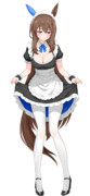 アヤべさんのメイド服