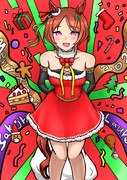 サクラローレル(サンタ衣装)