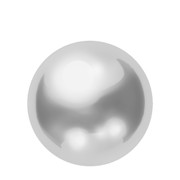 【素材】クリスマス飾り・ボール・シルバー・パール【フリー素材処くらげや】