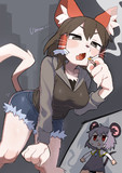 猫と化したmaru