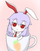 ふもふも鈴仙INマグカップ