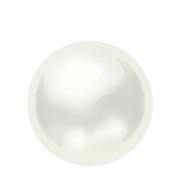 【素材】クリスマス飾り・ボール・ホワイト・パール【フリー素材処くらげや】