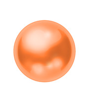 【素材】クリスマス飾り・ボール・コッパー・パール【フリー素材処くらげや】