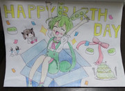 ずんだもん誕生日おめでとう！