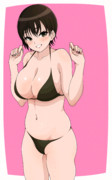 ボーイッシュ娘の水着