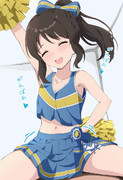 チア服で起こしてくれるありすちゃん