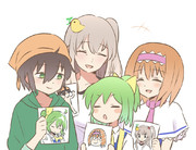 みんなでお絵描き