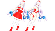 【MMD対魔忍】サンタ七瀬舞Ver1.00【モデル配布】