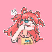 普段は見えない牙