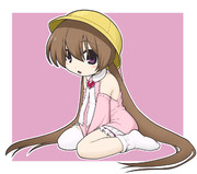 ぺたん座り月読アイ