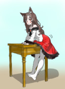 影狼ちゃんなにしてるの？