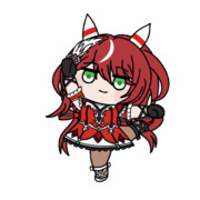 多分こんなポーズもありそう…ありそうじゃない？（ウインバリアシオン