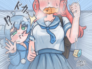 交差点でパンを咥えた少女とぶつかるやつ