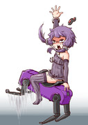 暴れ四脚を乗りこなすゆかりさん