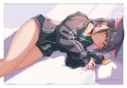 添い寝カズサ