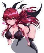 下着で誘惑する小悪魔