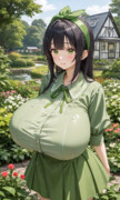 植物が好きな娘