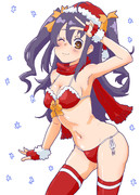 ビキニサンタなルナちゃん