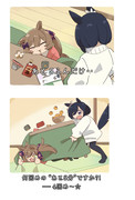 ファル子vsこたつ