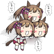 レッスンに励むファル子