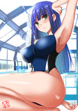競泳水着の百瀬さん